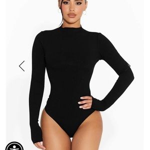 Naked Wardrobe Snatched For Good Bodysuit in Black
